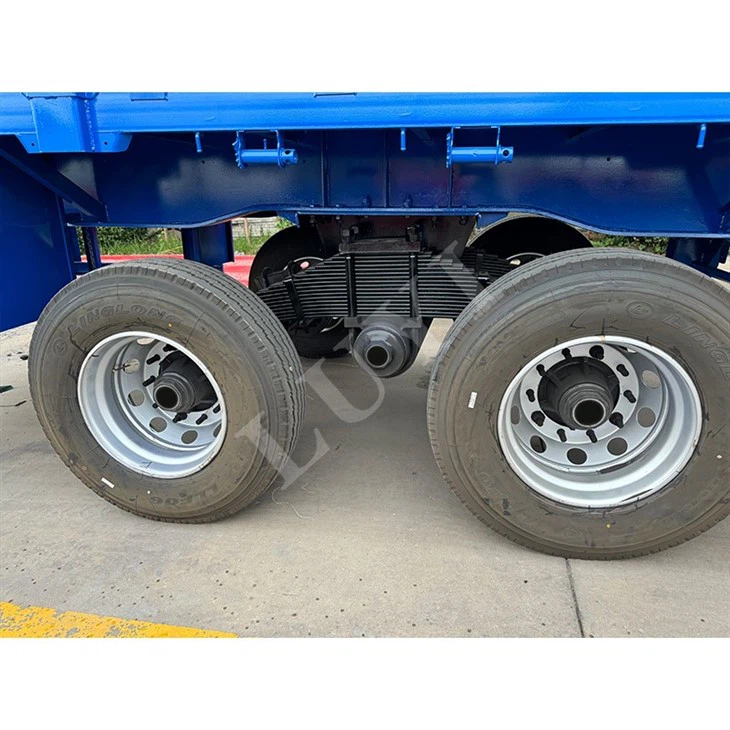 2 Axle Side Wall Semi Trailer Customizable Cargo Transport best