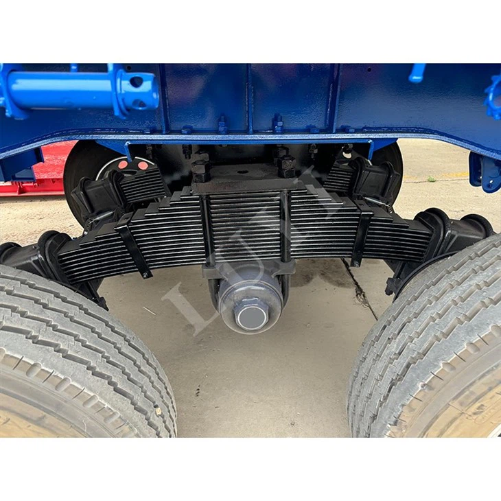 2 Axle Side Wall Semi Trailer Customizable Cargo Transport factory