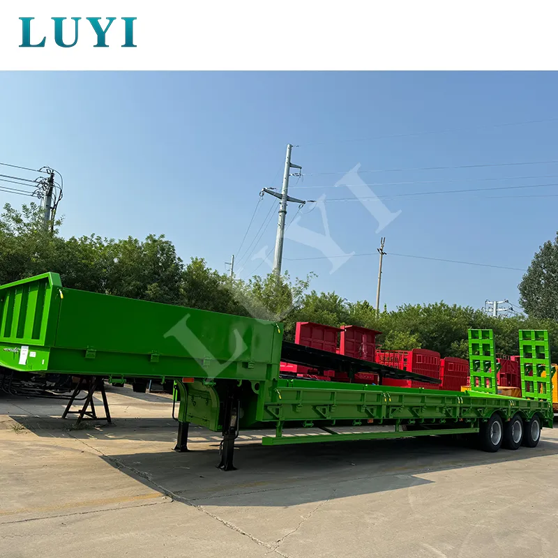 3-ایکسل لو بیڈ سیمی ٹریلر