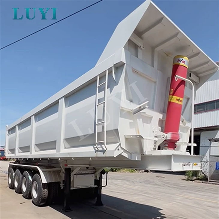 80 Ton Four Axle Dump Semi Trailer best 80 Ton Four Axle Dump Semi Trailer best